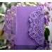 Purple Laser Holder Wholesale Invitation Card Celebration Card